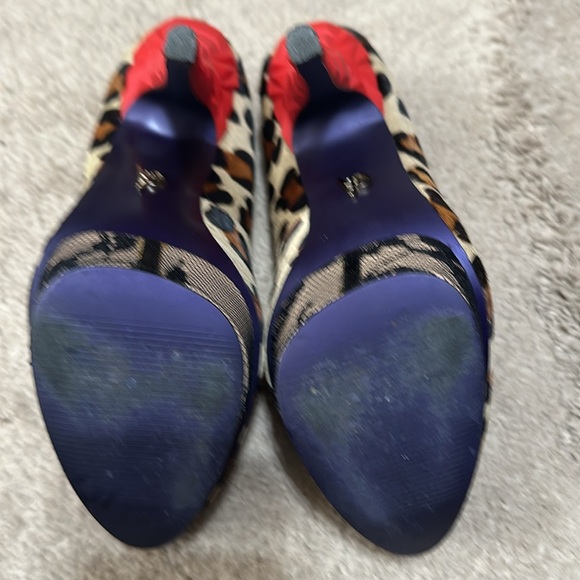 Rachel Roy Animal Print Fur Heel - Picture 5 of 10